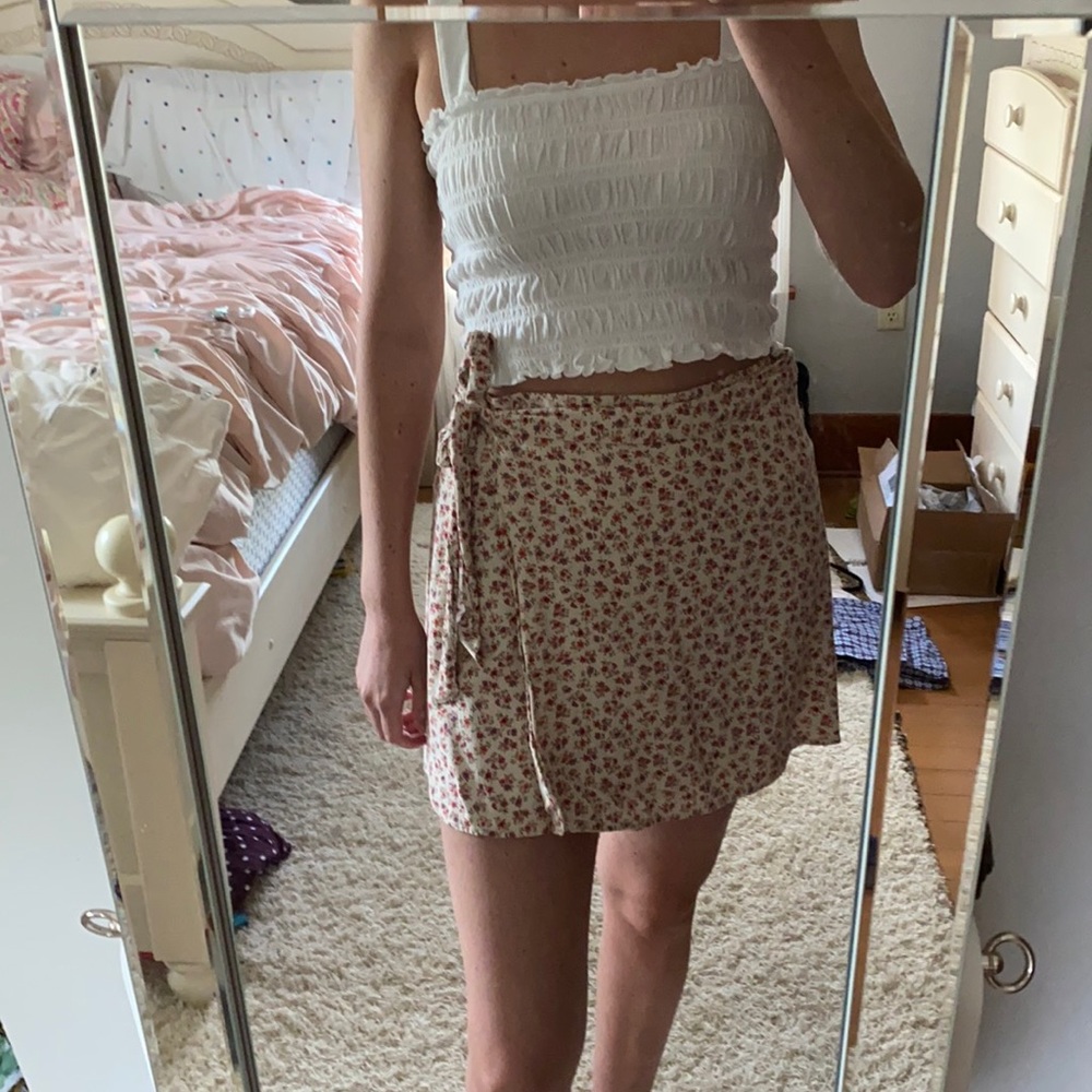 Floral skirt